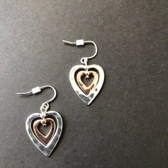 Heart Pendant Necklace Earrings Set New Valentine Love Romance Mom Birt… - Picture 3 of 8